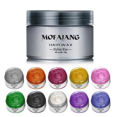 Mofajang Granny Gray Hair Clay Wax for Temporary Styling