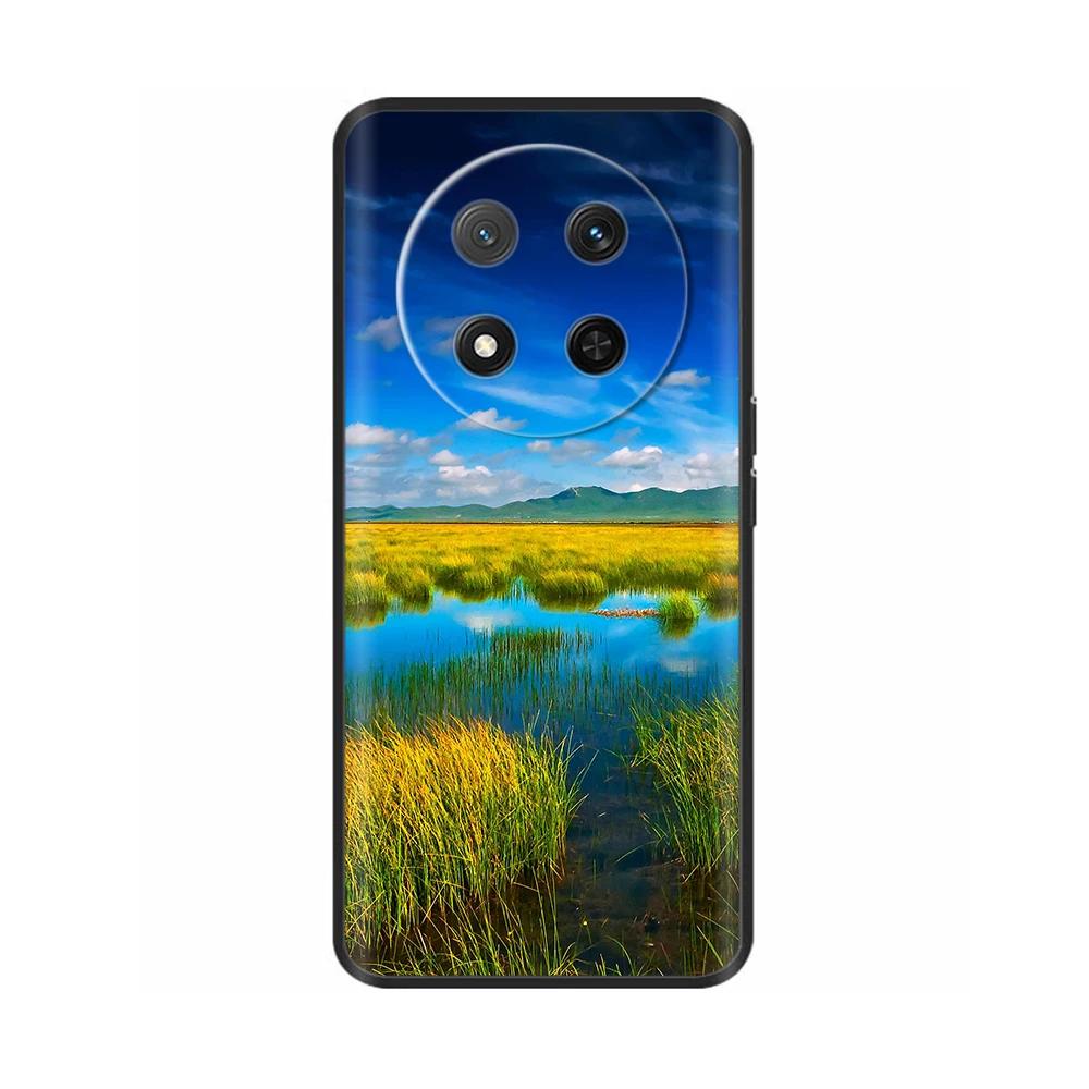 Für Honor Magic7 Lite 5G Hülle Blume Weiche Silikonhülle Für Coque Honor Magic7 Lite Hülle Magic 7 Handyhülle Magic7 Pro Schalen