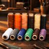 12pcs 55 Yards Per Spool Waxed Thread 150D Hand Stitching Thread Braided Flat Thread  Shoe Repairing