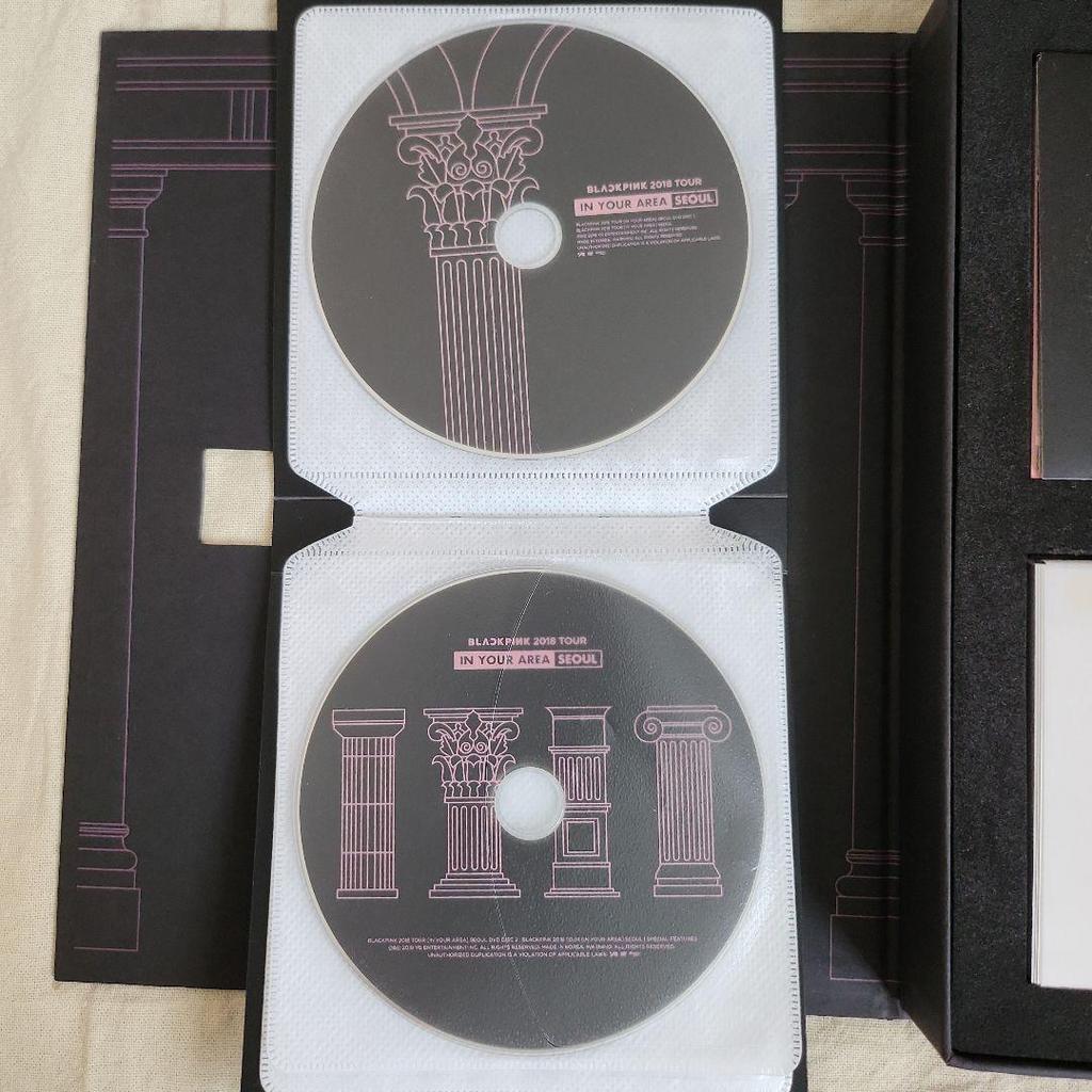 [USED] Ultra rare first edition BLACKPINK 2018 TOUR Seoul concert DVD