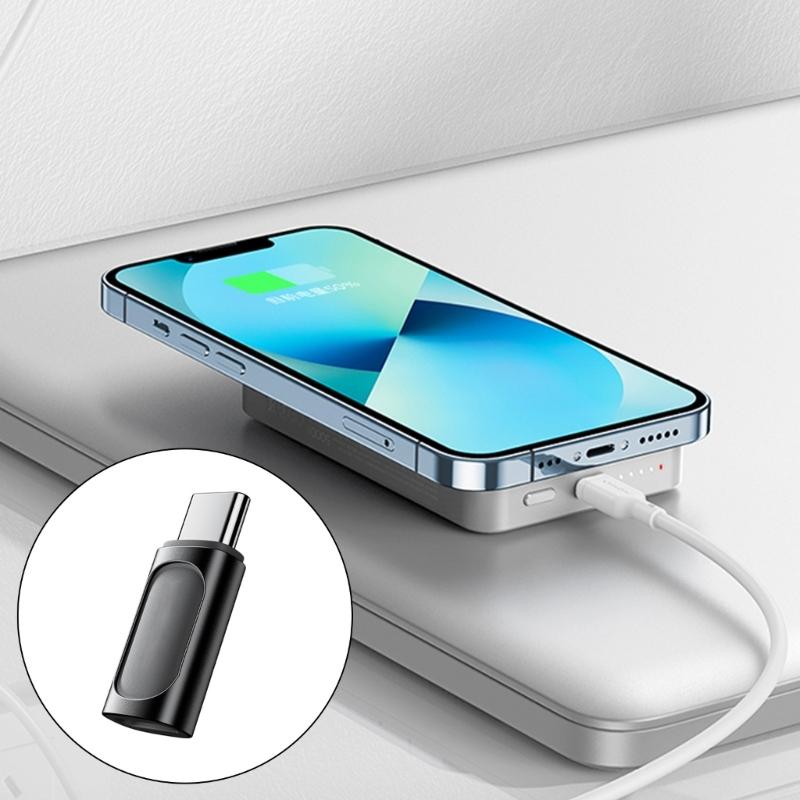 Weiblich auf USB C Stecker Adapter zu USB C Adapter für Telefon Schnellladefähigkeit Sicher&Langlebigkeit