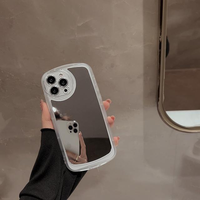 

Зеркальный чехол Ins для телефона Iphone 11 12 Promax 14 Pro Max 13promax Jane, противоударная задняя крышка, милый чехол Fundas Capa Conque For iphone 12pro