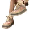 Butterfly Girl Pink Skateboard Shoes Women's Trend Ins Versatile Casual Shoes Hong Kong Style Students Thick-soled Heightening Sports Shoes