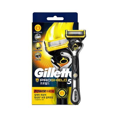 Gillette Fusion Yellow Power Razor, 1 σετ, 1 τεμάχιο