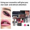 Make Up Gift Set Cosmetics Makeup Palettes All In One Makeup Kit for Face Eyes and Lips