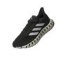 Adidas 4DFWD 2 Running GX9249 LWE81 Size Cm Men's Shoes, Black/White, 26.5