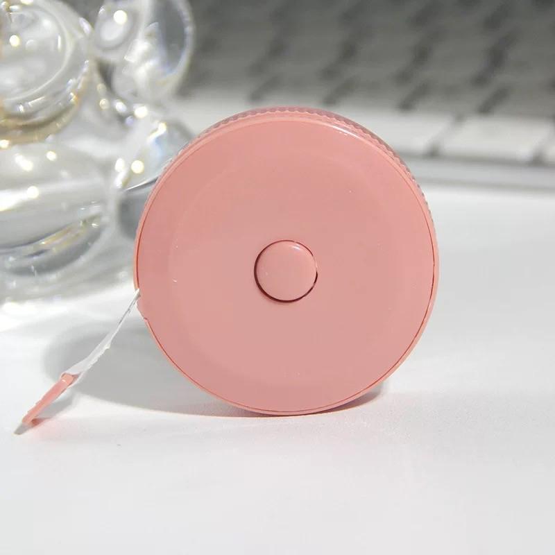 Mini Round Three Circumference Measuring Ruler Self Retracting Tape Measure Double Scale Body Sewing Flexible Measurement Ruler