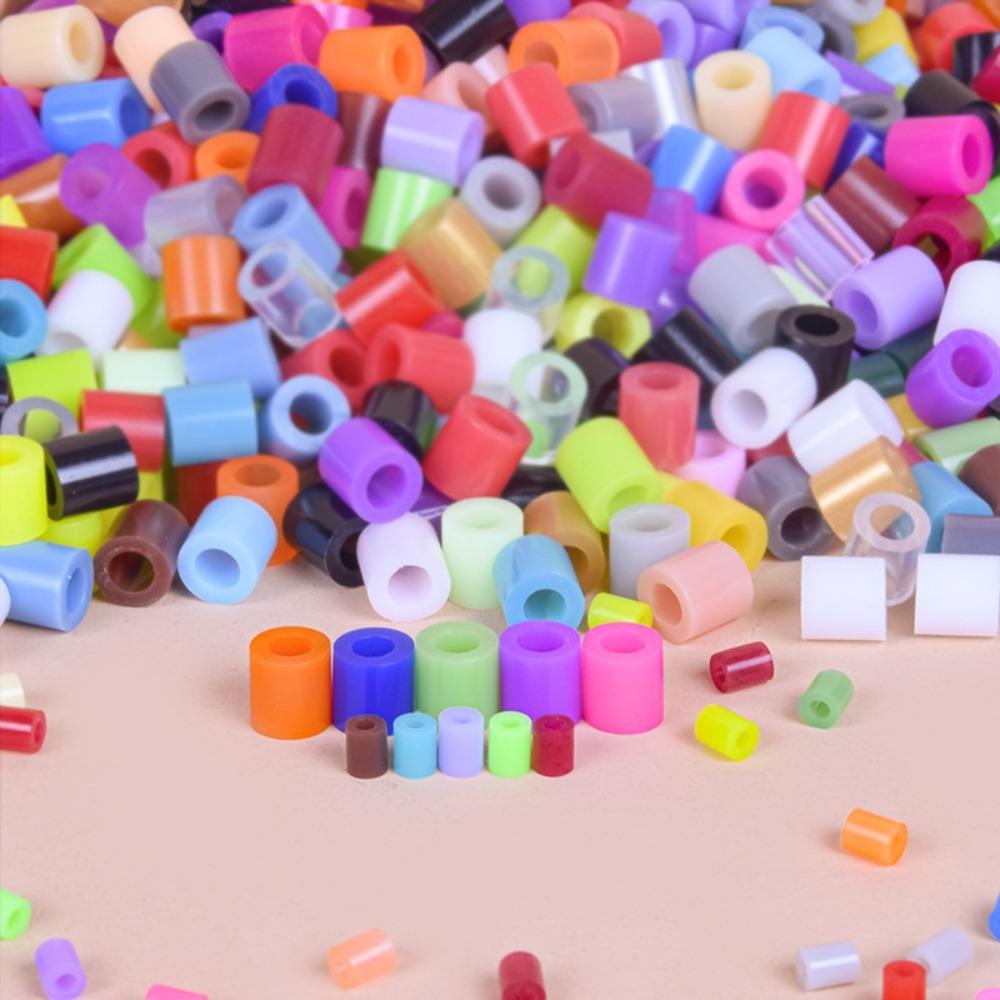 1000 pcs/Bag Rainbow Color Pixel Puzzle Beads Hama Beads Beads Diy Educational Toys  Handmade Gift
