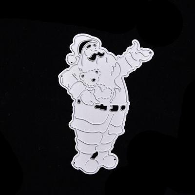 Santa Claus Cutting Dies Metal Stencil DIY Scrapbooking Album Paper Card Embossing Craft Die Cut Merry Christmas