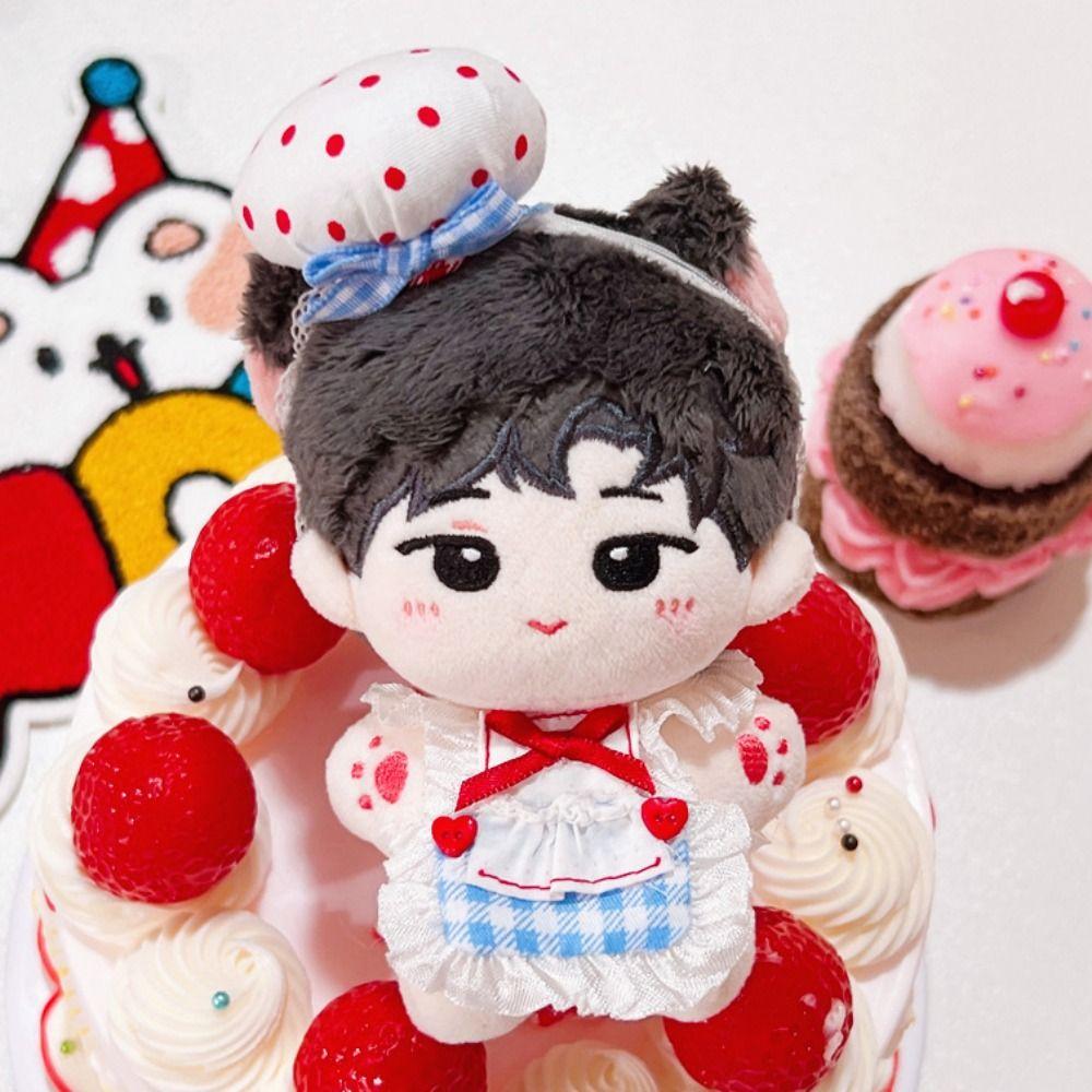 Plush Cotton Doll Hoodie Dress Up 10CM Cotton Doll‘s Clothes  Cotton Stuffed Doll