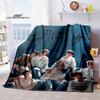 Koreanische Boyband Stray Kids Decke Mode Flanell Flauschig Fleece Überwurf Kinder und Erwachsene Geschenk Sofa Reise Camping