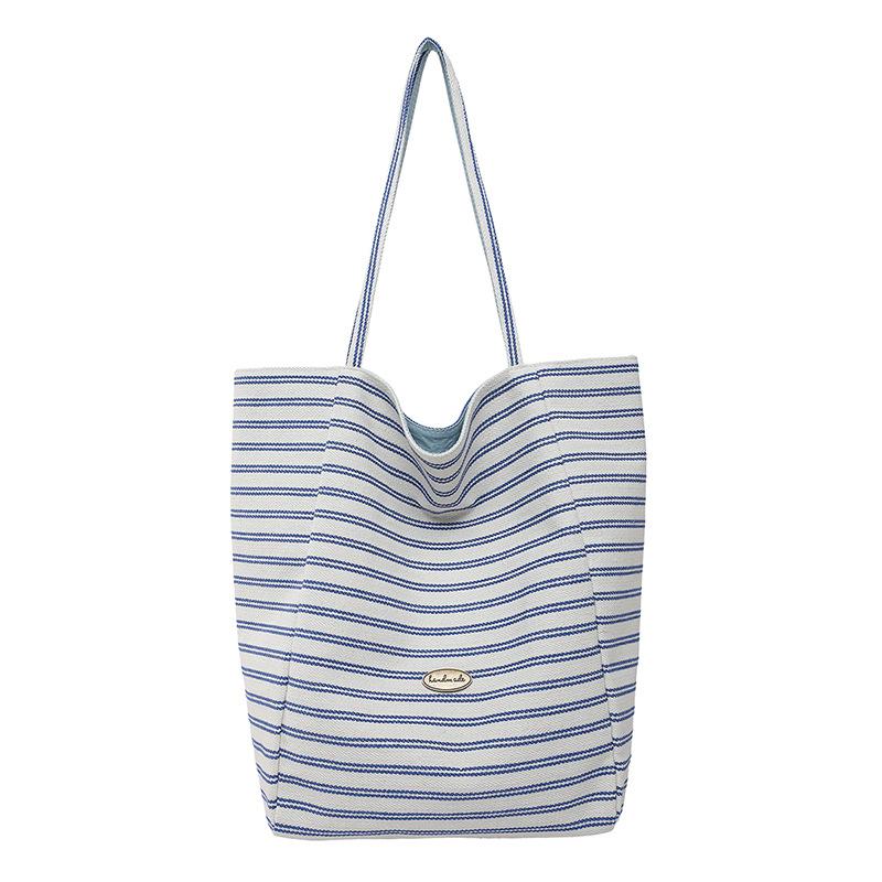 Niche design literary style leisure 2025 spring foreign style tote bag sweet lazy sense personalized shoulder bag women