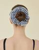 2Dreamers Check Night Woven Scrunchie