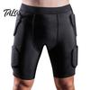Anti-collision Men Soccer Football Basketball Padded Protection Shorts
