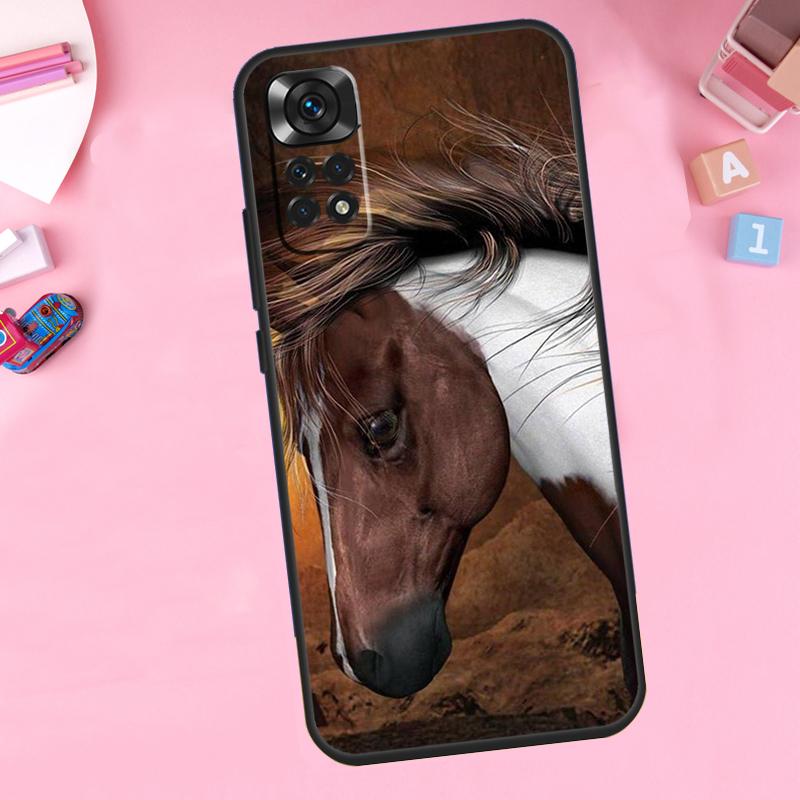 Beautiful Horse For Xiaomi Redmi Note 14 10 11 12 13 15 Pro Plus Phone Case For Redmi 15 15C 14C 12C 10C 13C