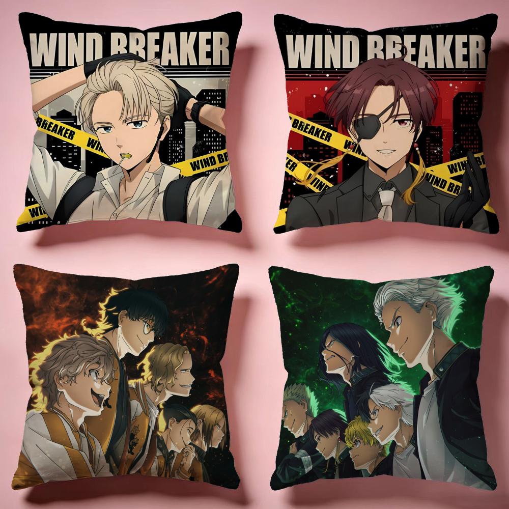 Popular WWind Breakered Cushion Cover Comfortable Durable Pillow Cover MultiScene for Home Office Car Sofa