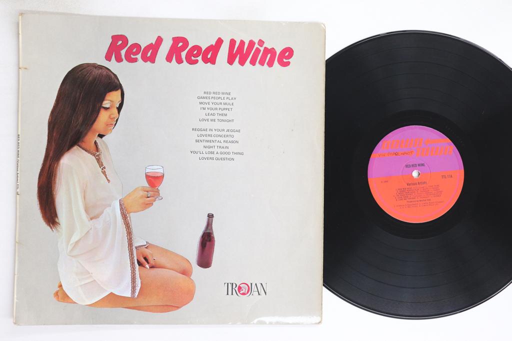LP Record VARIOUS - Red Red Wine TTL11 Downtown 1969 UK Reggae, Ska & Dub Used