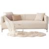 Sofa Cushion Winter Plush Non-Slip Cushion Cat Petting Pure Color Simple Modern Sofa Cover Slipcover