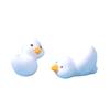 Cute Mini Yellow Ducks  Design Car Ornaments Tiny Duck Resin Handicraft Car Interior Decoration