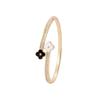 Diamond-Studded Enamel Four-Leaf Clover Women's Bracelet - Retro High-End Open Bangle Jewelry
