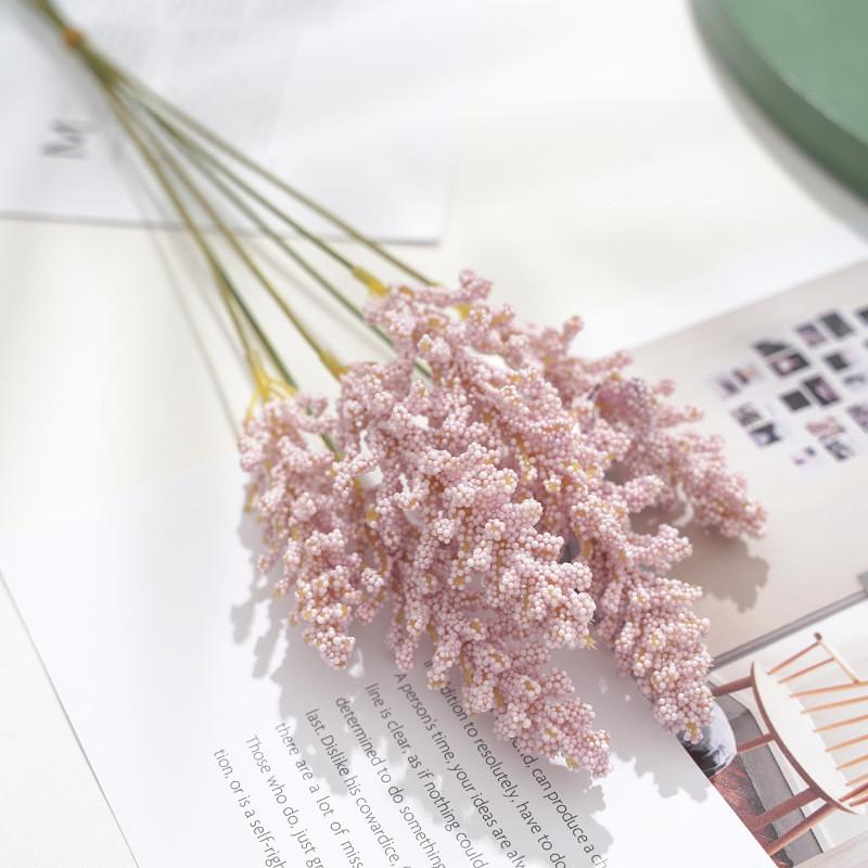Small Fresh Imitation Triticum Aestivum Bouquet For Home Office Decor And Photography Props