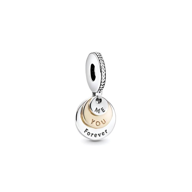 Pandora Lasting Love Pendant Women s Silver 791979CZ серебряный