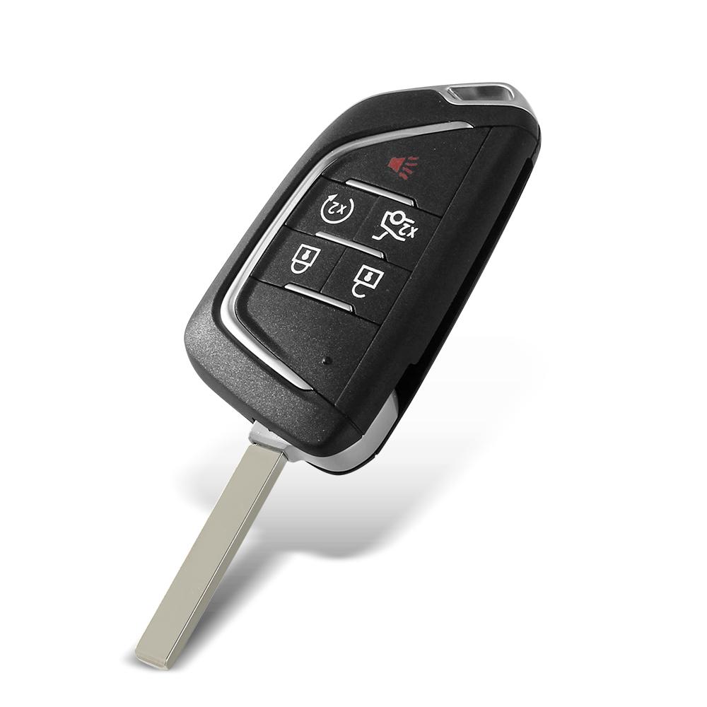 For Chevrolet Cruze Epica Lova Camaro Impala For Buick Modified Folding Case Fob 2/3/4/5 Button Flip Remote Car Key Shell