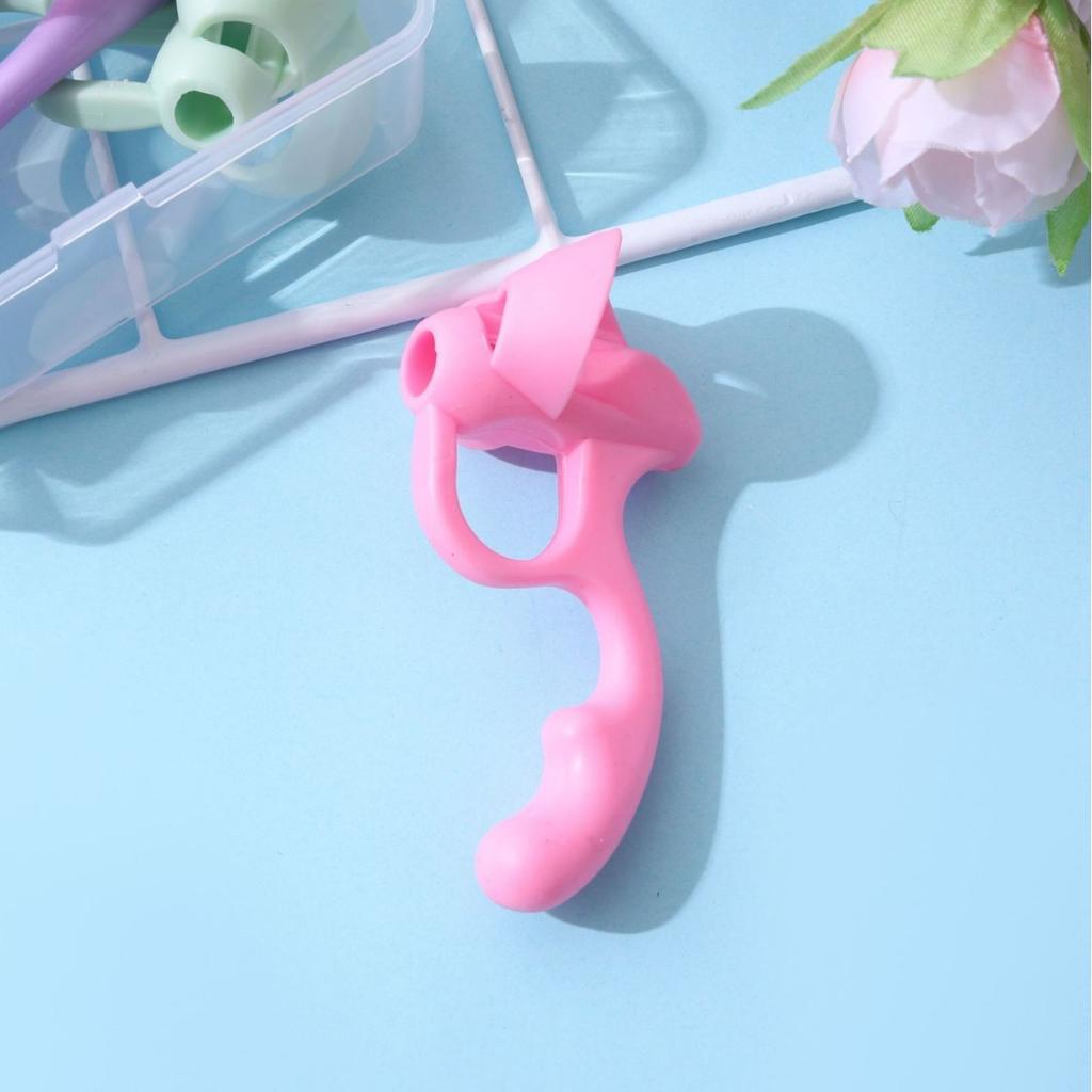 1Pcs Kids Silicone Pen Grip - Ergonomic Pencil Holder Posture Corrector for Children, Writing Aid Tool Set