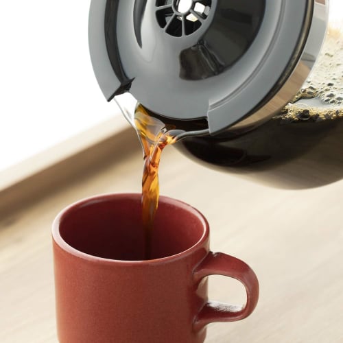 Kalita Keep-Warm Coffee Server, Heat-Resistant Glass, Serves 12, 1700ml (1.7L) Decanter #32029. Perfect for Hand-dripping Coffee. Stylish Coffee Caraf