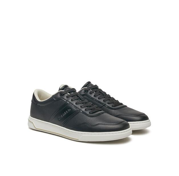Мужские кроссовки Calvin Klein Low top lace up logo hm0hm01653 чёрные