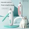 Cat Dog Nail Clippers with Adjustable Hole Professional Pet Nail Clippers To Avoid Nail Over-Cutting Puppy Kitten Claw Care Tool