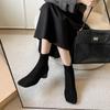 5CM Korean Small Ankle Boots 2025 Autumn and Winter New Suede Elastic Thin Boots Small Short Boots Commuting Versatile Single Boots Women