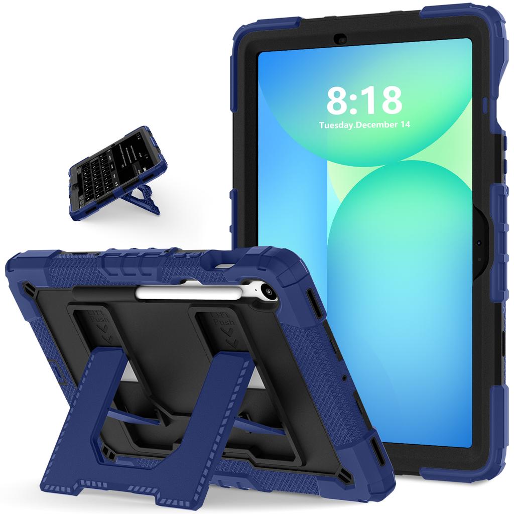 Stand Case for Samsung Tab S10 Lite S9 FE Tab A11 A9 Plus A9+ A11+ Tablet Case Heavy Duty Thick Shockproof Hard Cover
