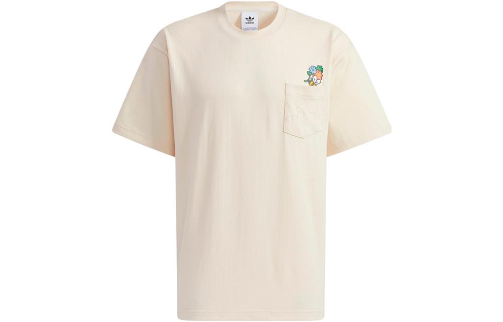 Adidas Originals SS23 T Shirt Men's Ecru HB6860