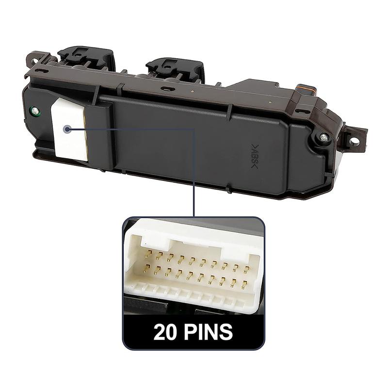84040-33070 8404033070 Front Left Driver Side Power Window Switch Control Lifter Button for Lexus ES350 2007 2008 2009-2012