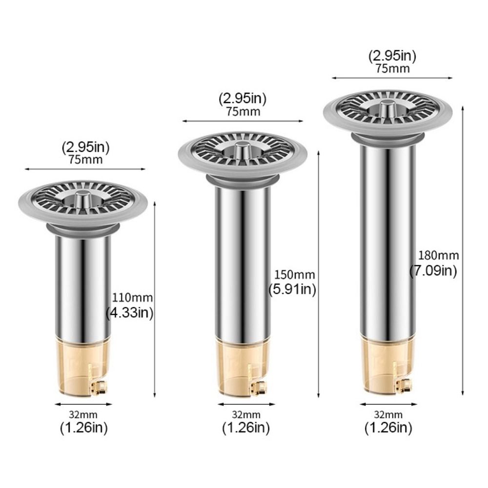 Filter Screen Floor Drain Core Rapid Drainage Floor Strainer Floor Drain Filter Plugs  Balcony