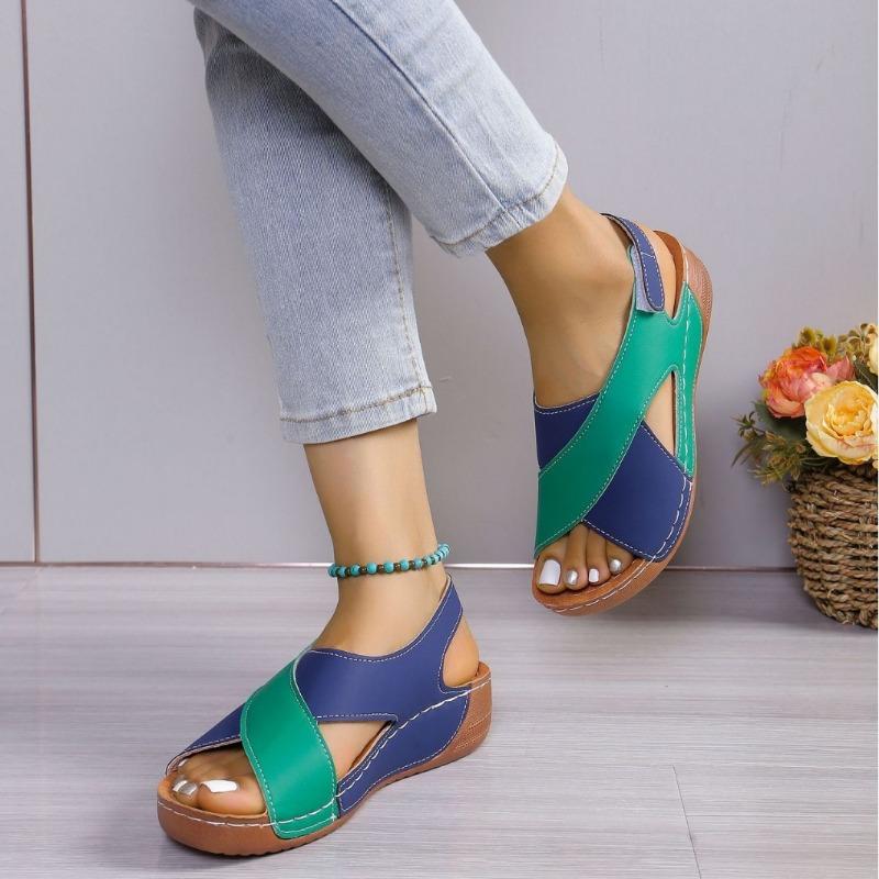 Keilsandalen für Damen Sommer Bequem Rutschfest Strandschuhe Outdoor Sandalen Damen Laufschuhe Strand Weiblich Damen Schuhe