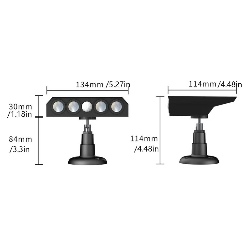 Easy To Install Motion Sensor Street Lamp 3Modes Solar Wall Lamp  Garden Courtyard Exterior
