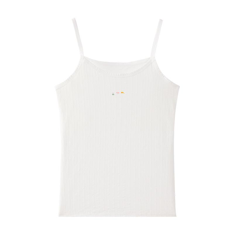 Breathable Comfort Camisole Vest for Elementary Girls (7-12) – Anti-Protrusion Thin Style