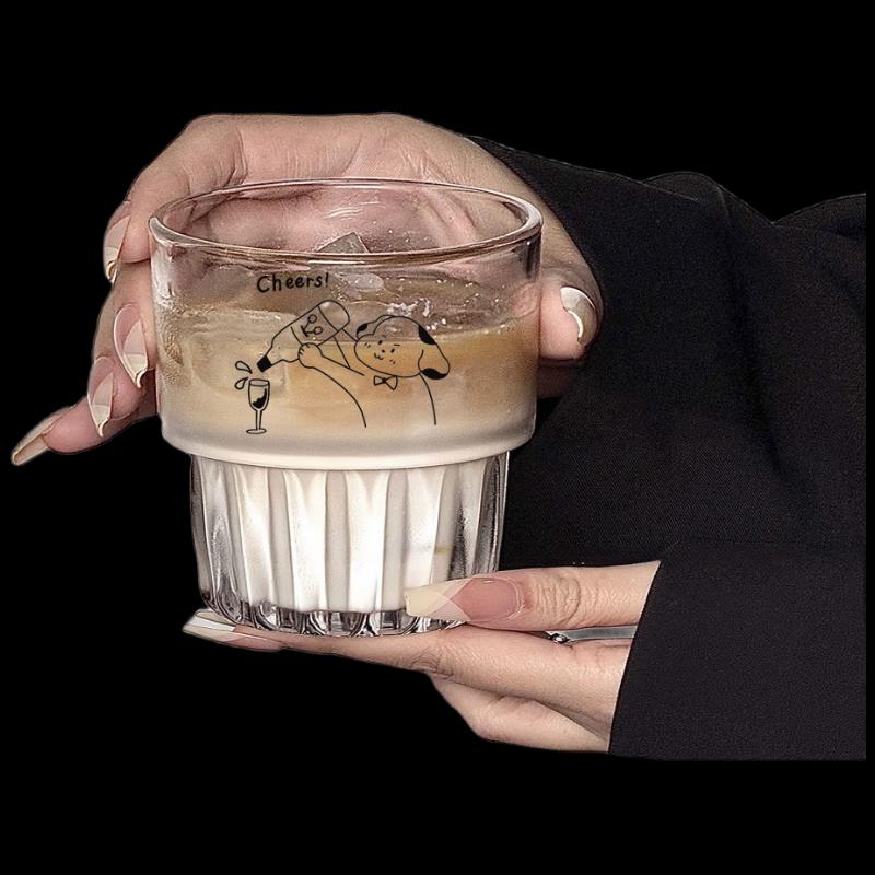 Changqi Puppy Stackable Glass Cup Set
