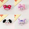 Cute Plush Cartoon Dog Brooch Pin For Bags Clothes And Decorations Embroidered Animal Design
