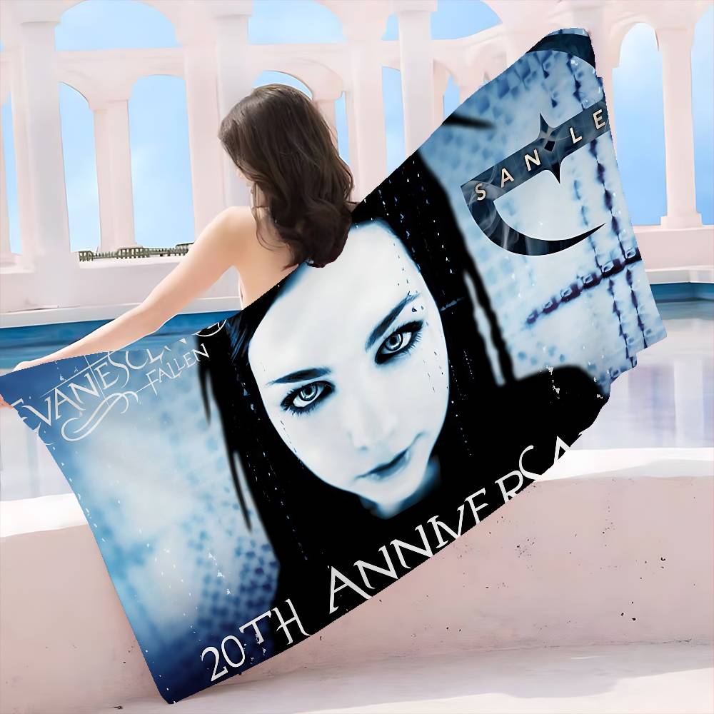 Rock Band E-Evanescences Microfiber Beach Towel Absorbent Quick dry Soft Yoga Swimming Resort Mountain Climbing Towel