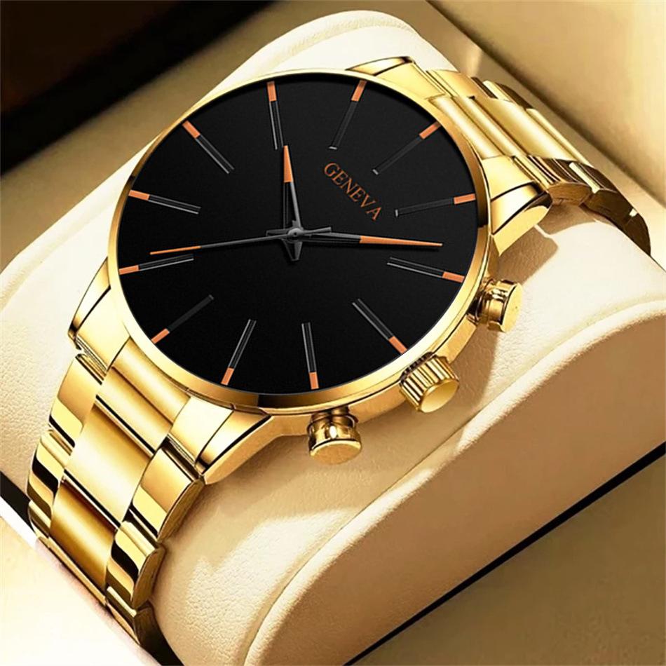 Stilvolle Herren-Quarzuhr, fähige Geschäftsherren-Uhr, Weihnachts-, Halloween-Geschenk