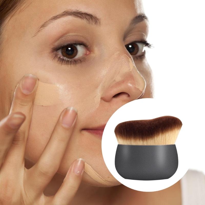 Professional Kabukis Makeup Brush For Full Body Selfs Tanning Bronzer Blending Seamless Coverage