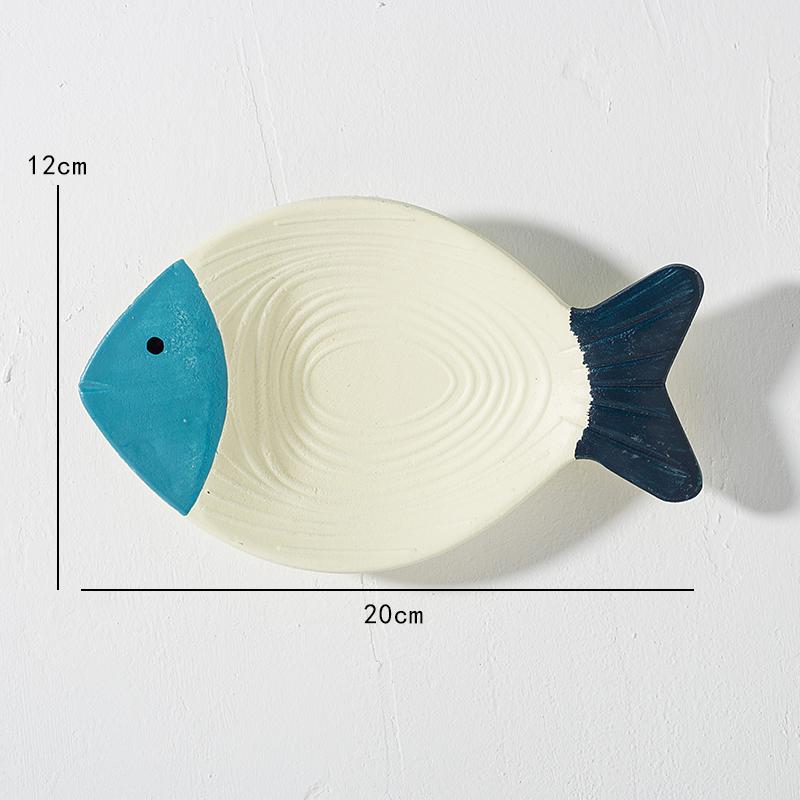 Средиземноморский Океан Настенная Трехмерная Модель Комната Отель Рыбная Стена Декор Домашняя Фоновая Стена Прихожая Декор