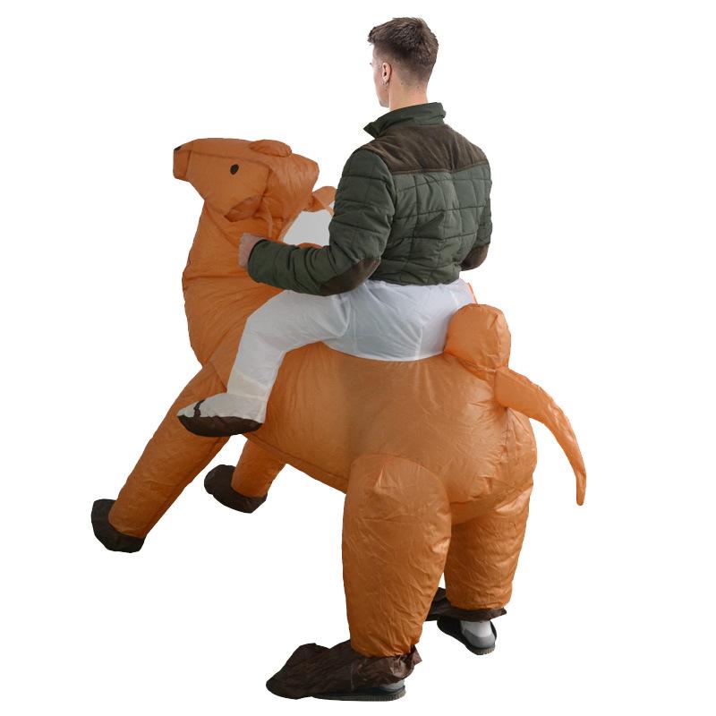 Costum gonflabil amuzant de cămilă, costum gonflabil pentru petrecere cosplay