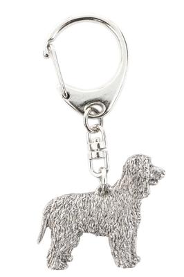 Irish Water Spaniel Made In England Art Dog Keychain Collection