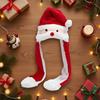 Ear Moving Hat Kids Christmas Plush Headwear Cute Ear Moving Jumping Hat For Kids Boys Girls Cosplay Enthusiasts Content
