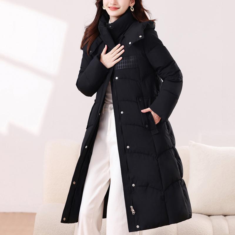 Fashion Winter Jackets Woman Long Parkas Hooded Plus Size Thick Warm Women's Coats