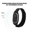 Sommer Armband Wiederaufladbares Intelligentes Mückenabwehr Wasserdichtes Armband (Schwarz)